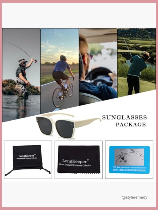 Polarized Over Glasses Sunglasses Cat Eye Square Frame Driving Shades